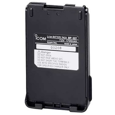BP-227 Icom, Li-Ion Battery 7.2V 1700 mAH
